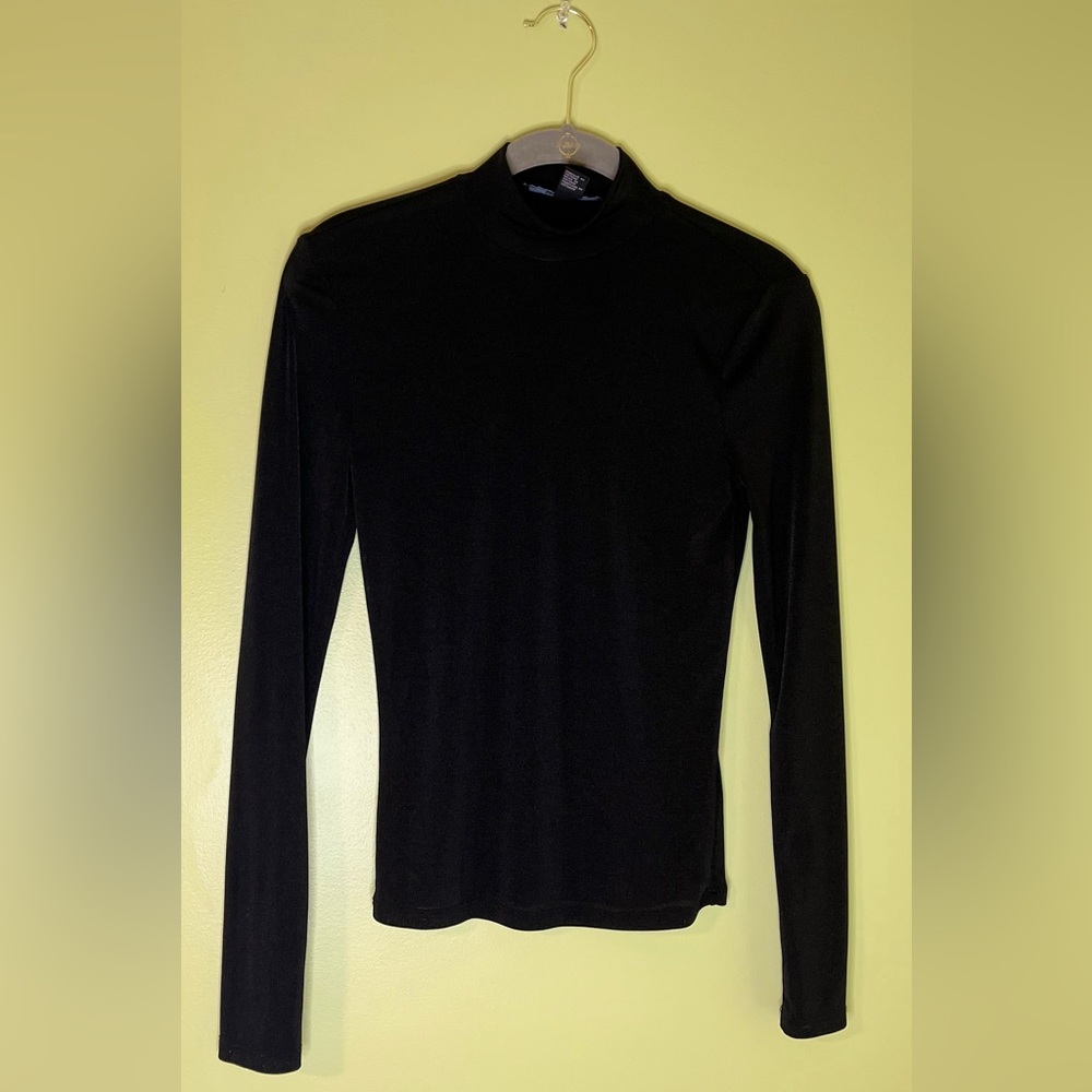 Forever 21 black see-through long sleeve